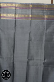 Grey Kanjeevaram Silk Saree-SRGKSS670