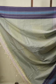 Pink- Grey Cotton IIkal Saree - SRPGCIS1114