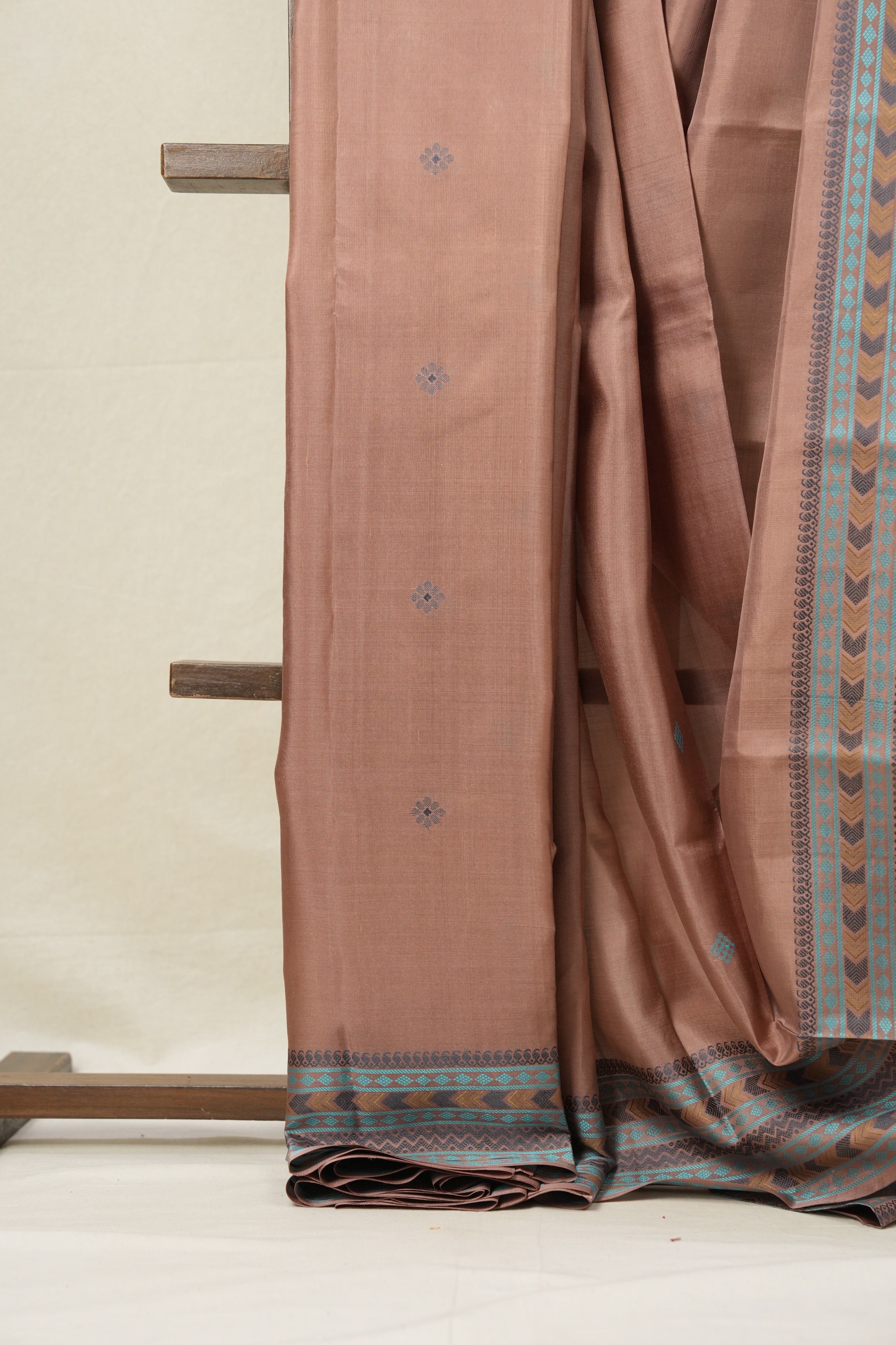 Brown Kanjeevaram Silk Saree-SRBKSS577