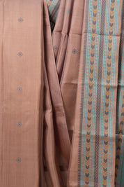 Brown Kanjeevaram Silk Saree-SRBKSS577