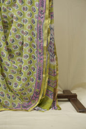 Mint Green HBP Georgette Saree - SRMGHGS55