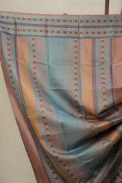 Brown Kanjeevaram Silk Saree-SRBKSS577