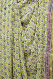 Mint Green HBP Georgette Saree - SRMGHGS55