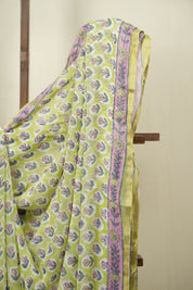 Mint Green HBP Georgette Saree - SRMGHGS55
