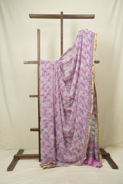 Pink HBP Georgette Saree - SRPHGS54