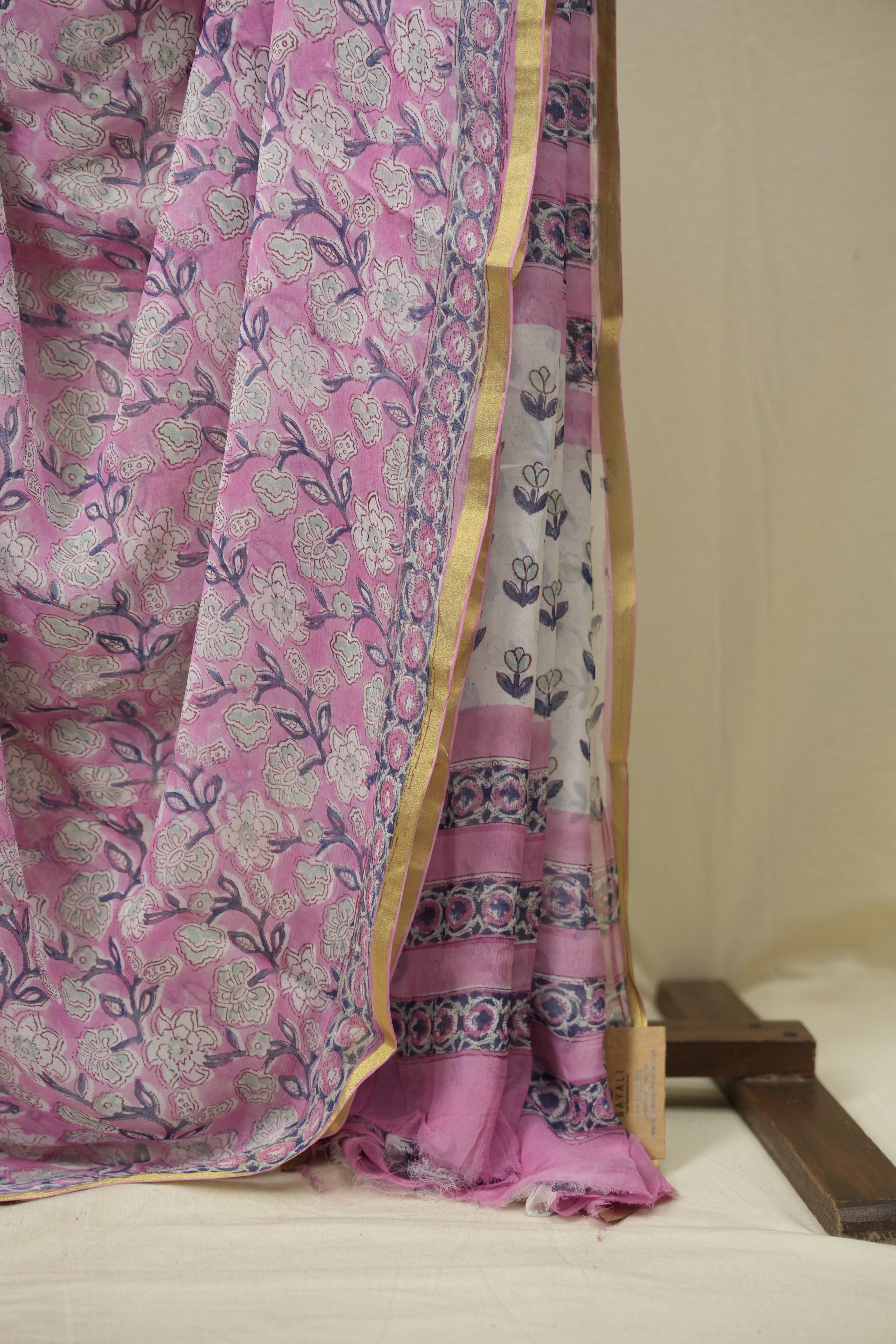 Pink HBP Georgette Saree - SRPHGS54