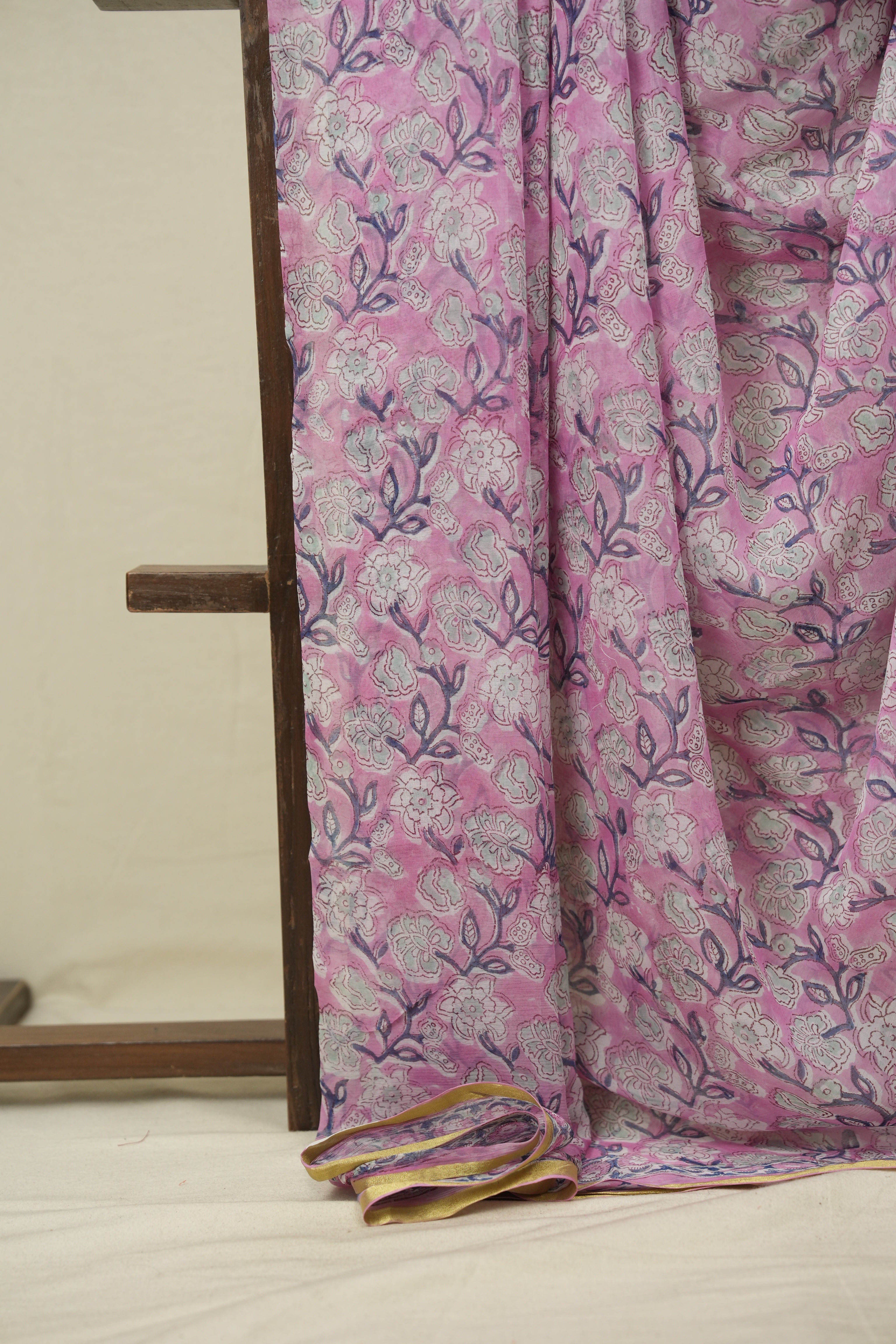 Pink HBP Georgette Saree - SRPHGS54