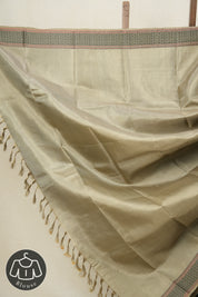 Sage Green Kanjeevaram Silk Saree-SRSGKSS600