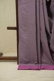 Lavender Cotton IIkal Saree - SRLCIS1118