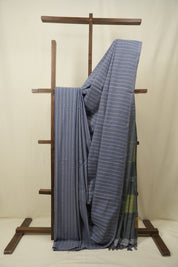 Blue Cotton IIkal Saree - SRBCIS1119