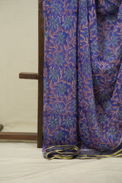 Blue HBP Georgette Saree - SRBHGS61