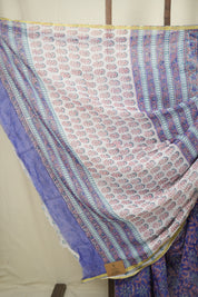 Blue HBP Georgette Saree - SRBHGS61