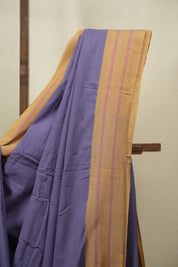 Purple Cotton IIkal Saree - SRPCIS1115