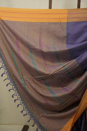 Purple Cotton IIkal Saree - SRPCIS1115