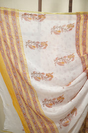 Yellow HBP Georgette Saree - SRYHGS63