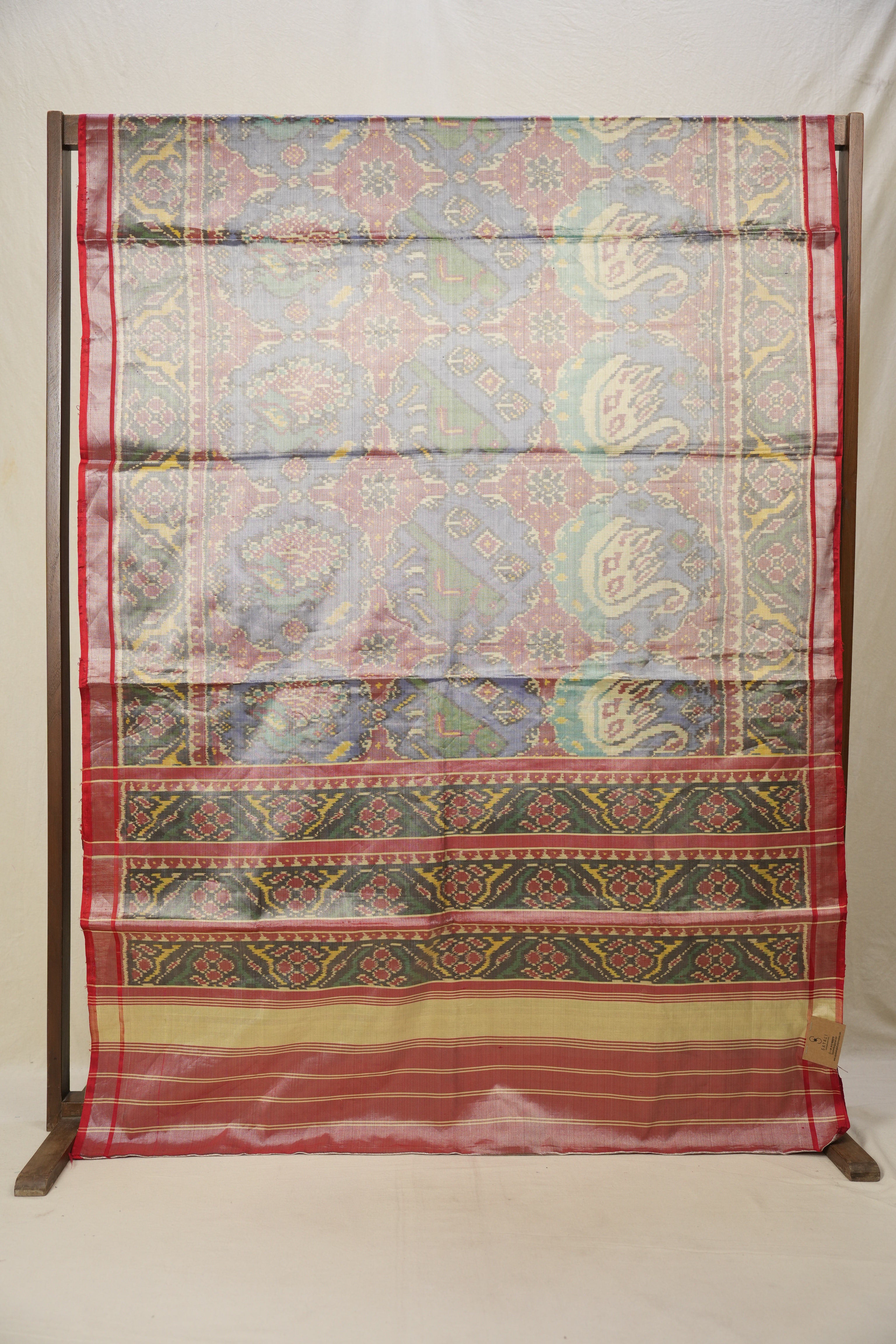 Multicolor Rajkot Patola Silk Saree - SRMRPSS425