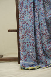 Sky Blue HBP Georgette Saree - SRSBHGS53