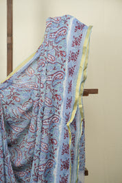 Sky Blue HBP Georgette Saree - SRSBHGS53