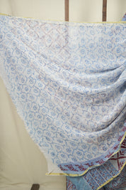 Sky Blue HBP Georgette Saree - SRSBHGS53