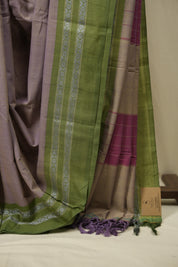 Lavender Cotton IIkal Saree - SRLCIS1126