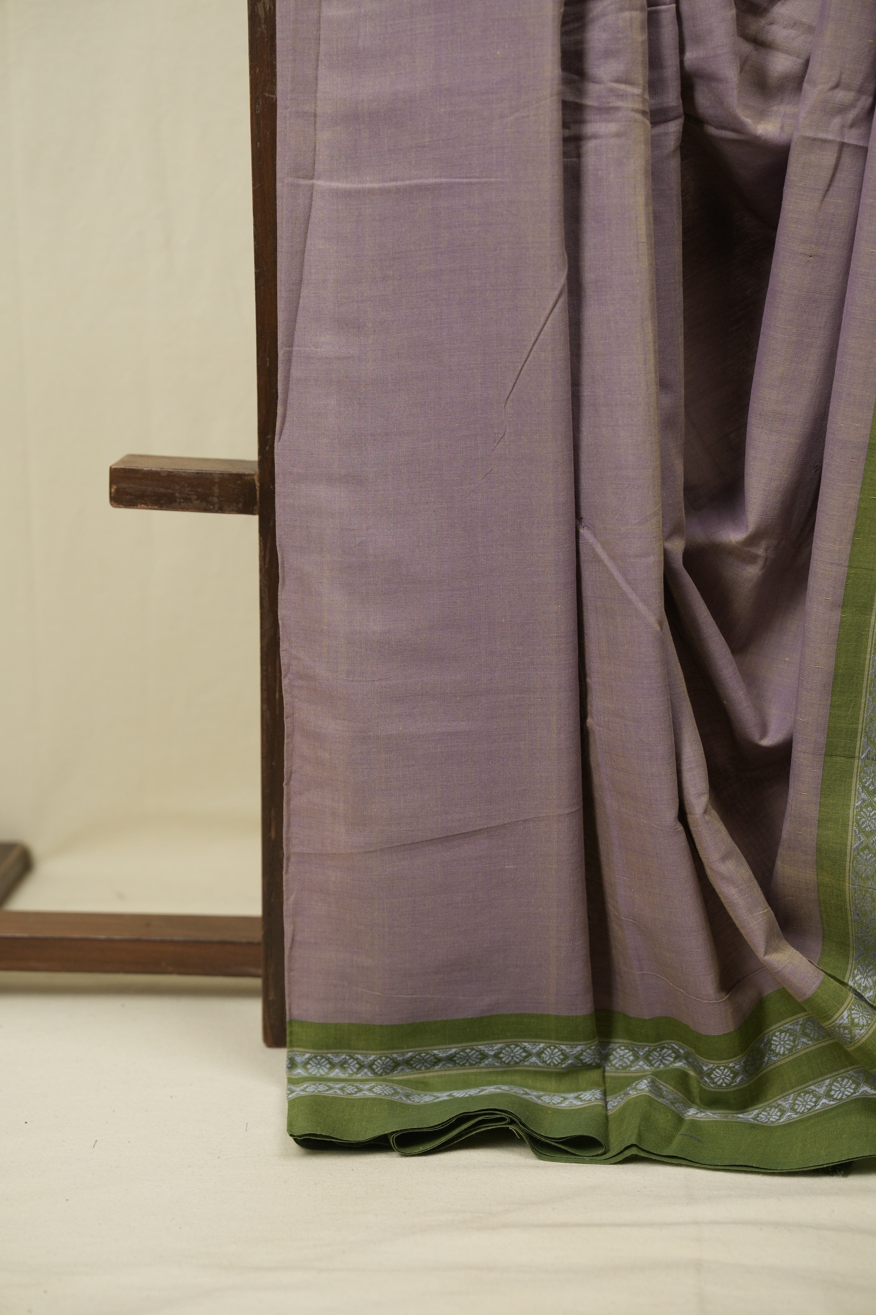 Lavender Cotton IIkal Saree - SRLCIS1126
