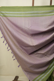 Lavender Cotton IIkal Saree - SRLCIS1126