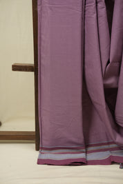 Lilac Cotton IIkal Saree - SRLCIS1125