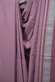 Lilac Cotton IIkal Saree - SRLCIS1125