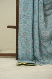 Blue HBP Georgette Saree - SRBGHGS52