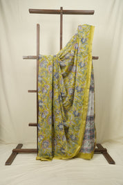 Green HBP Georgette Saree - SRGHGS59