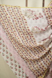 Pink HBP Georgette Saree - SRPHGS60
