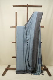 Blue Cotton IIkal Saree - SRBCIS1141