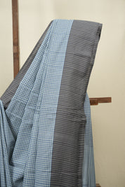 Blue Cotton IIkal Saree - SRBCIS1141