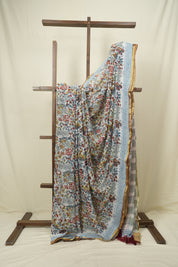 White HBP Georgette Saree - SRSGHGS62