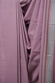 Lilac Cotton IIkal Saree - SRLCIS1138