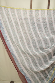 White HBP Georgette Saree - SRSGHGS62