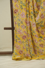 Yellow HBP Georgette Saree - SRYHGS57
