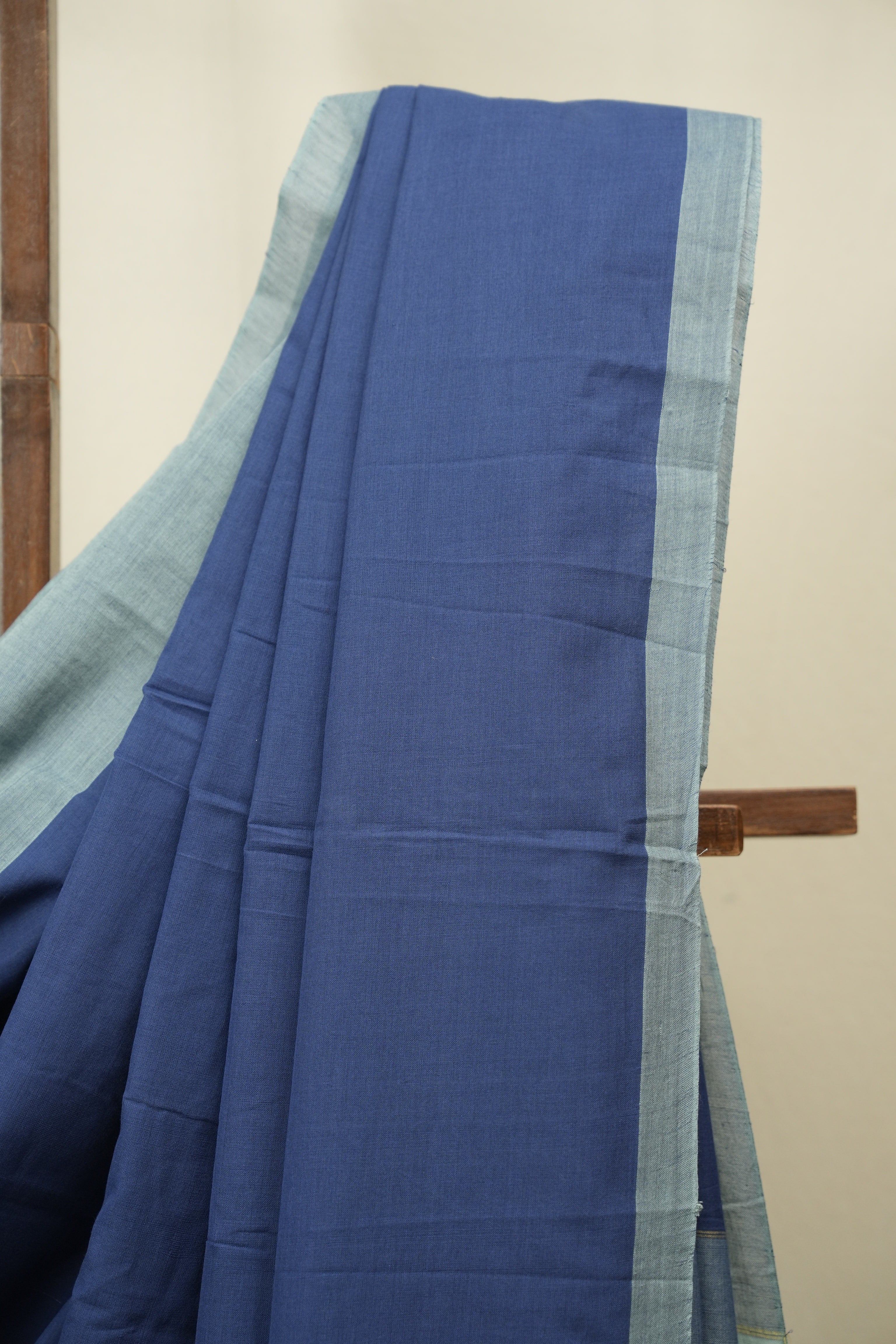 Blue Cotton IIkal Saree - SRBCIS1139