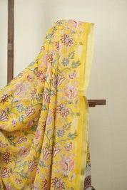 Yellow HBP Georgette Saree - SRYHGS57
