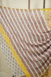 Yellow HBP Georgette Saree - SRYHGS57