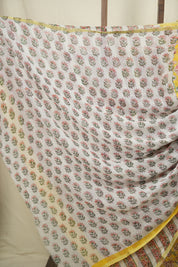 Yellow HBP Georgette Saree - SRYHGS57