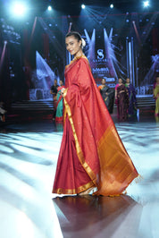 Rangadhara Kanjeevaram Silk Saree - Saavari - SSRKSS47