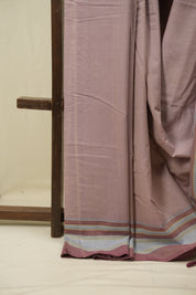 Lilac Cotton IIkal Saree - SRLCIS1107