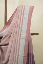 Lilac Cotton IIkal Saree - SRLCIS1107