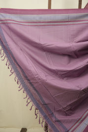 Lilac Cotton IIkal Saree - SRLCIS1107