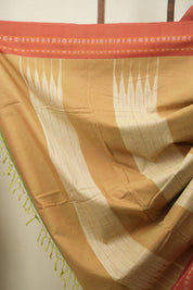 Pista  Cotton IIkal Saree - SRPCIS1106