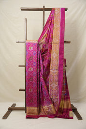 Rani Pink Rajkot Patola Silk Saree - SRRPRPSS563