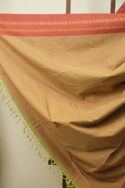 Pista  Cotton IIkal Saree - SRPCIS1106