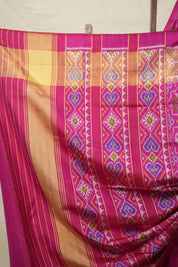 Rani Pink Rajkot Patola Silk Saree - SRRPRPSS563