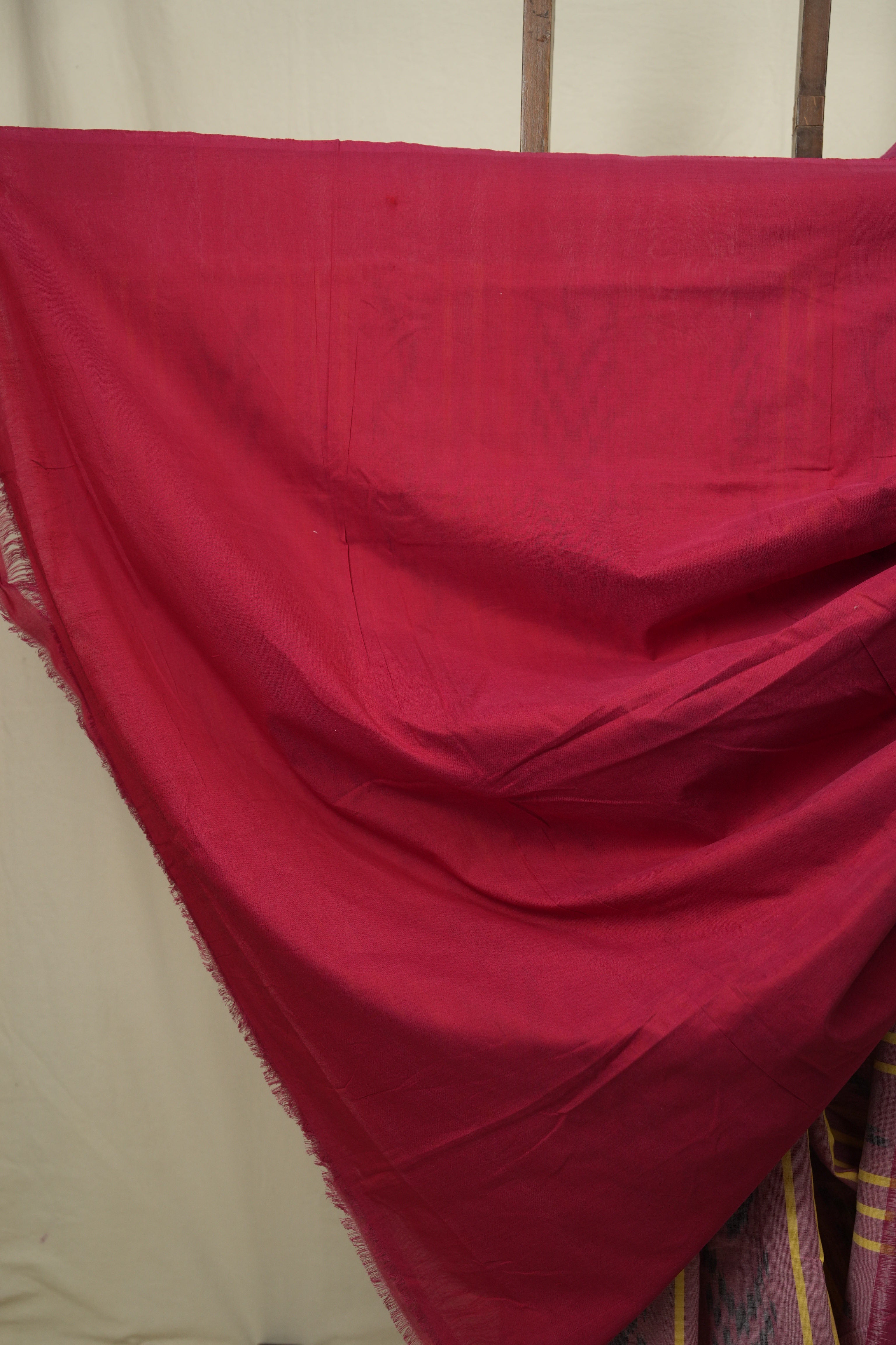 Light Pink Pochampalli Cotton Ikat Saree - SRLPPCIS734
